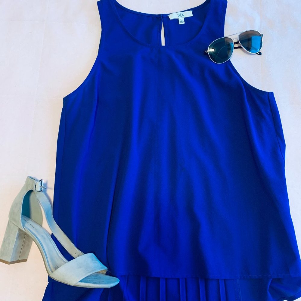 Women's Blue Tank-tee